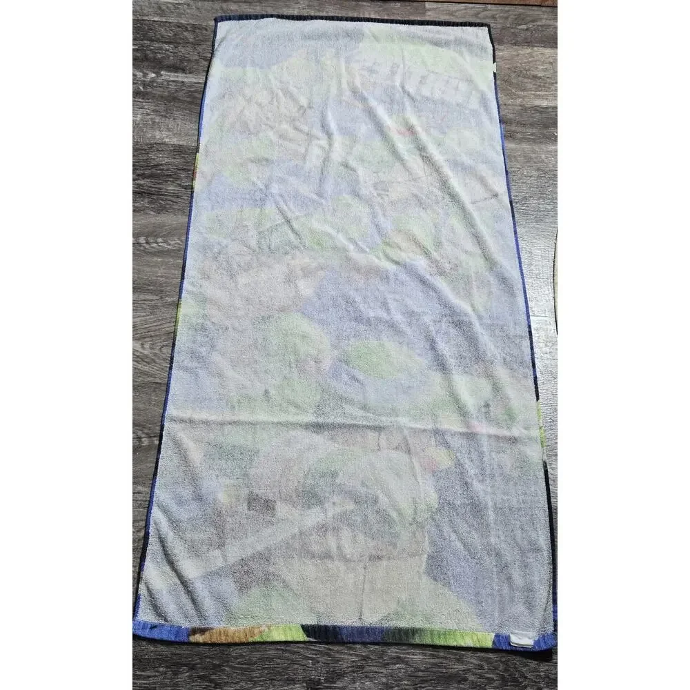 VINTAGE Teenage Mutant Ninja Turtles TMNT‎ Beach Towel Nickelodeon 28 in x 58 in
